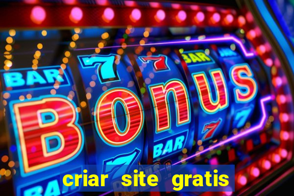 criar site gratis de jogos